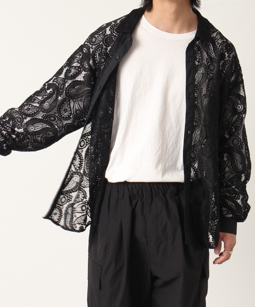 juemi ペイズリー シアーシャツ JUEMI - juemi Paisley Jacquard Short Shirtの通販 by Raisins