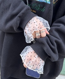 DISCOAT | 【WEB限定】ドットチュールアームカバー(アームカバー)