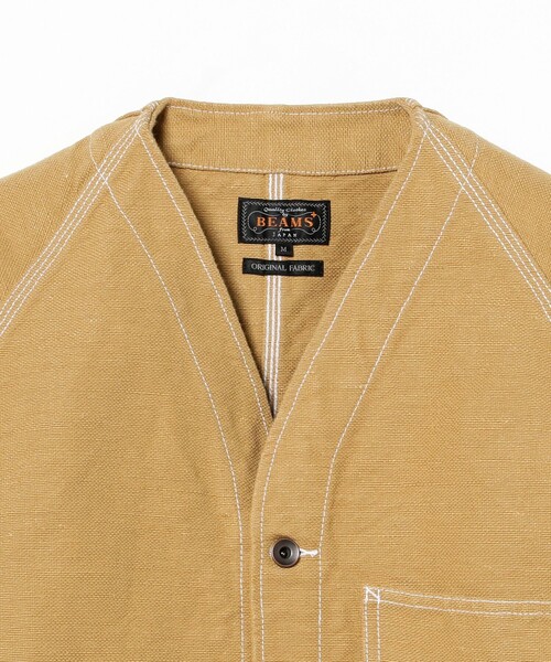 BEAMS+ ジュート コットン キャンバス エンジニア ジャケット BEAMS PLUS（ビームスプラス）の「BEAMS PLUS / ジュート