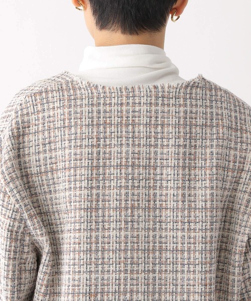 LEPSIM（レプシィム）の「ツイードノーカラージャケット 174260（ノー