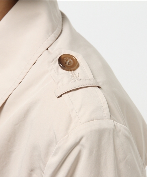 NATURAL BEAUTY BASIC(ナチュラルビューティーベーシック)の「ソフトトレンチロングコート(トレンチコート・レディース・ベージュ/ベージュ系その他/ネイビー・LARGE/SMALL/MEDIUM)」の14枚目の写真