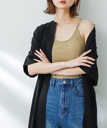 SENSE OF PLACE by URBAN RESEARCH | 『堀田真由さん着用』『一部WEB限定カラー』ダブルストラップカップツキキャミソール(キャミソール)