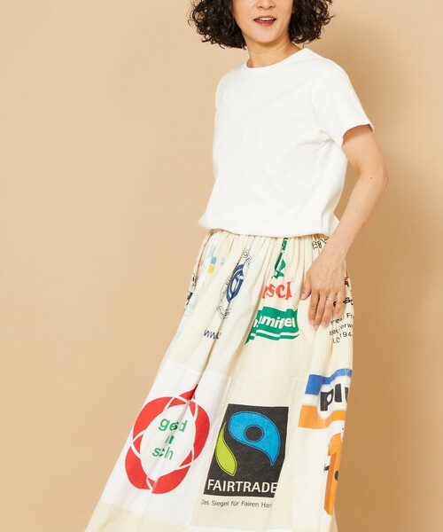 Freada(フリーダ)の「Freada/フリーダ ハードウォッシュ加工Tシャツ(Tシャツ/カットソー・レディース・ブラック/ホワイト/イエロー・SMALL/MEDIUM)」の7枚目の写真