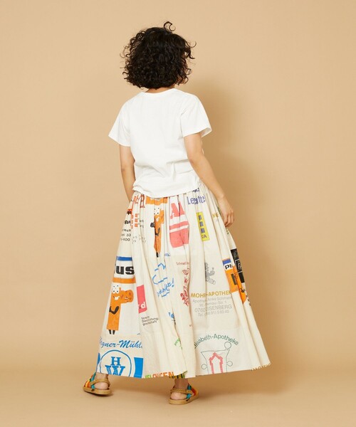 Freada(フリーダ)の「Freada/フリーダ ハードウォッシュ加工Tシャツ(Tシャツ/カットソー・レディース・ブラック/ホワイト/イエロー・SMALL/MEDIUM)」の9枚目の写真