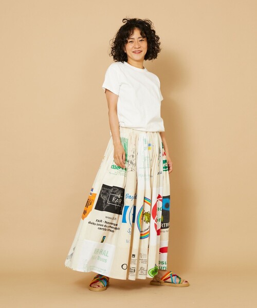 Freada(フリーダ)の「Freada/フリーダ ハードウォッシュ加工Tシャツ(Tシャツ/カットソー・レディース・ブラック/ホワイト/イエロー・SMALL/MEDIUM)」の10枚目の写真
