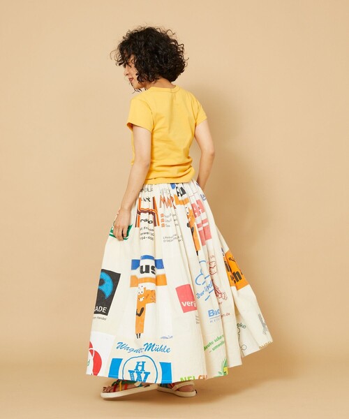 Freada(フリーダ)の「Freada/フリーダ ハードウォッシュ加工Tシャツ(Tシャツ/カットソー・レディース・ブラック/ホワイト/イエロー・SMALL/MEDIUM)」の20枚目の写真