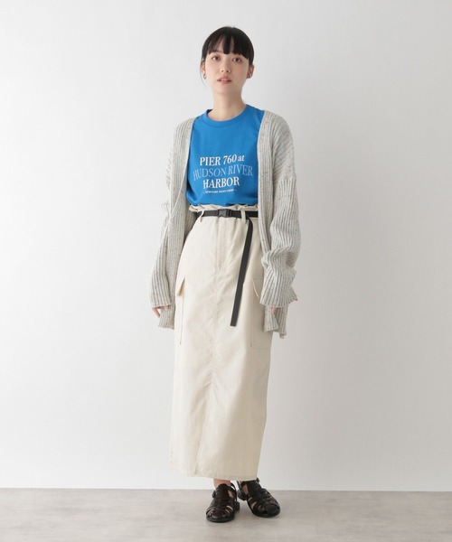 LOWRYS FARM(ローリーズファーム)の「カラーロゴプリントTシャツSS 190316(Tシャツ/カットソー・レディース・チャコールグレー/グレー/ブルー/ホワイト・FREE)」の21枚目の写真