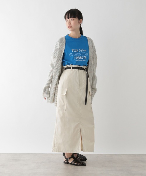 LOWRYS FARM(ローリーズファーム)の「カラーロゴプリントTシャツSS 190316(Tシャツ/カットソー・レディース・チャコールグレー/グレー/ブルー/ホワイト・FREE)」の20枚目の写真