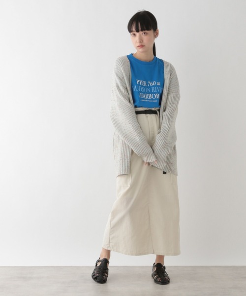 LOWRYS FARM(ローリーズファーム)の「カラーロゴプリントTシャツSS 190316(Tシャツ/カットソー・レディース・チャコールグレー/グレー/ブルー/ホワイト・FREE)」の19枚目の写真