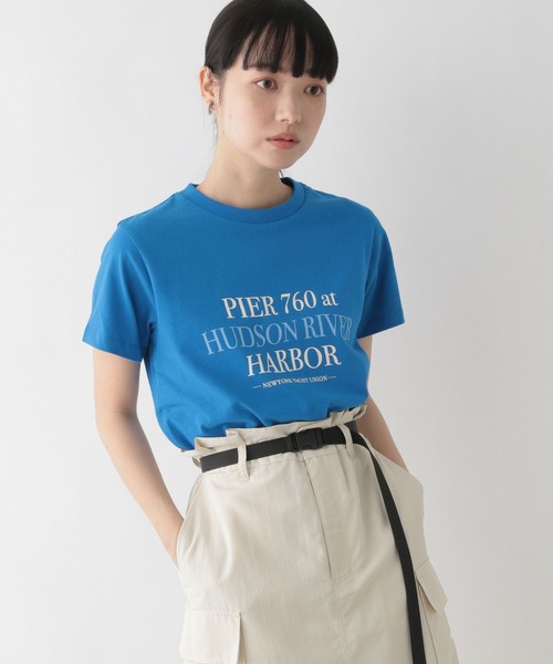 LOWRYS FARM(ローリーズファーム)の「カラーロゴプリントTシャツSS 190316(Tシャツ/カットソー・レディース・チャコールグレー/グレー/ブルー/ホワイト・FREE)」の18枚目の写真