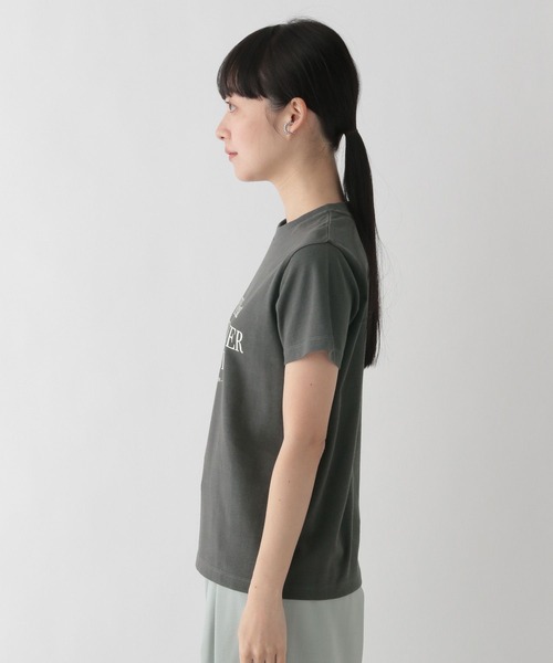 LOWRYS FARM(ローリーズファーム)の「カラーロゴプリントTシャツSS 190316(Tシャツ/カットソー・レディース・チャコールグレー/グレー/ブルー/ホワイト・FREE)」の15枚目の写真