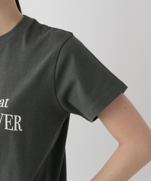 LOWRYS FARM(ローリーズファーム)の「カラーロゴプリントTシャツSS 190316(Tシャツ/カットソー・レディース・チャコールグレー/グレー/ブルー/ホワイト・FREE)」の12枚目の写真