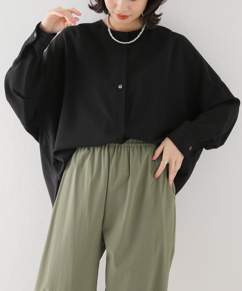 JOURNAL STANDARD - ジャーナルスタンダード ウォッシャブルドライツイルブラウス ウォッシャブルドライツイルブラウス（シャツ/ブラウス