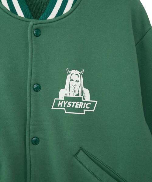 HYSTERIC GLAMOUR(ヒステリックグラマー)の「DEVIL MADE ME DO IT ジャンパー(その他アウター・メンズ・ブラック/ネイビー/グリーン・SMALL/MEDIUM/LARGE/X-LARGE)」の5枚目の写真