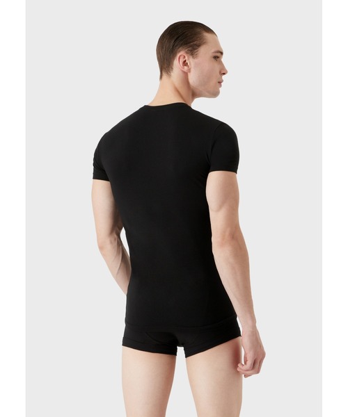 (エンポリオ・アルマーニ) EMPORIO ARMANI メンズ 半袖Tシャツ ハーフパンツ 上下セット ルームウェア ラウンジウェ インナーシャツ 肌着 「エンポリオ アルマーニ」ラウンジウェアTシャツ2枚セット エンデュランスロゴ メンズ エンポリオ・アルマーニ) EMPORIO  ARMANI メンズ 半袖Tシャツ ハーフパンツ 上下セット ルームウェア ラウンジウェ EMPORIO ARMANI（エンポリオアルマーニ）の ...