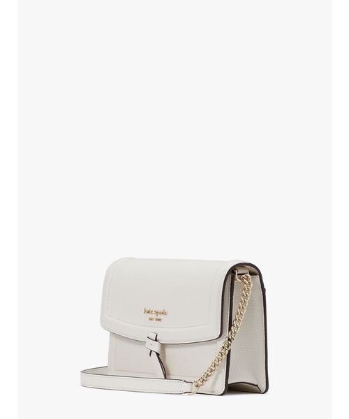 kate spade new york(ケイトスペード ニューヨーク)の「ノット フラップ クロスボディ(ショルダーバッグ・レディース・ベージュ・ONESIZE)」の3枚目の写真