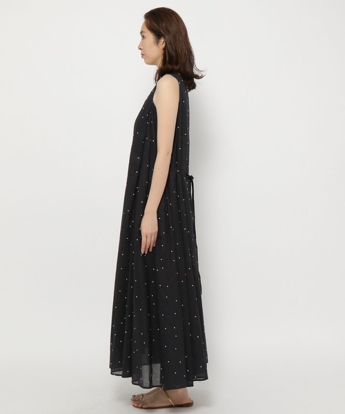 BABYLONE Indotサックワンピース ブラック BABYLONE（バビロン）の「Indotサックワンピース（ワンピース）」 - WEAR