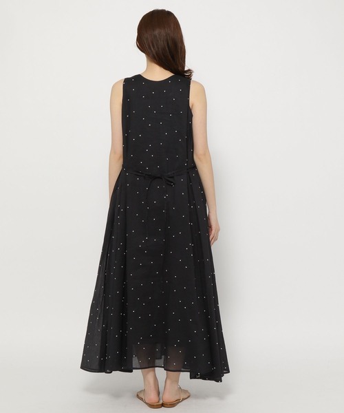 BABYLONE Indotサックワンピース ブラック BABYLONE（バビロン）の「Indotサックワンピース（ワンピース）」 - WEAR