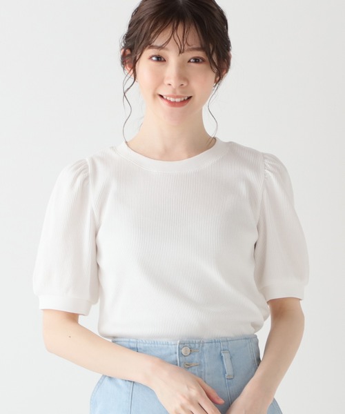 Honeys（ハニーズ）の「ボリューム袖トップス（Tシャツ