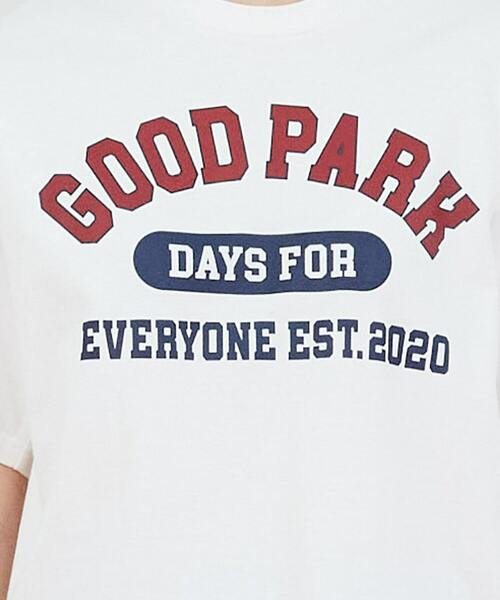 FRAPBOIS（フラボア）の「カレッジT（Tシャツ/カットソー・レディース・ホワイト/ブラック・1/2）」の7枚目の写真