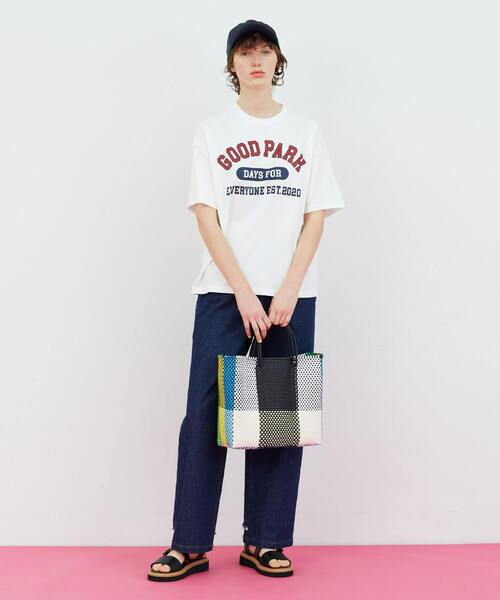 FRAPBOIS（フラボア）の「カレッジT（Tシャツ/カットソー・レディース・ホワイト/ブラック・1/2）」の12枚目の写真