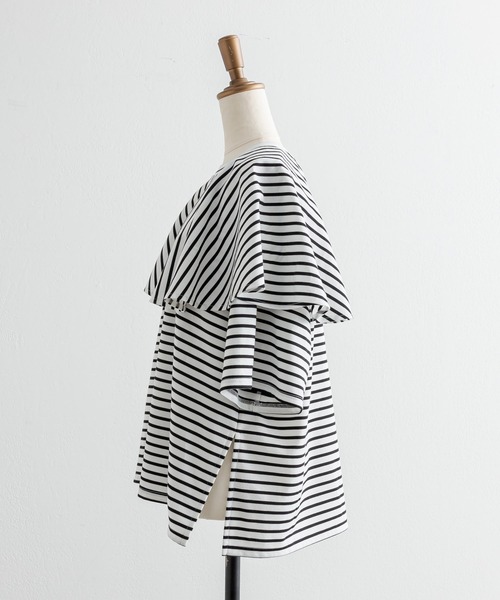 tシャツ メッシュボーダーTシャツ「SUM1 STYLE」 レディース メッシュボーダーTシャツ【SUM1 STYLE】（Tシャツ/カットソー