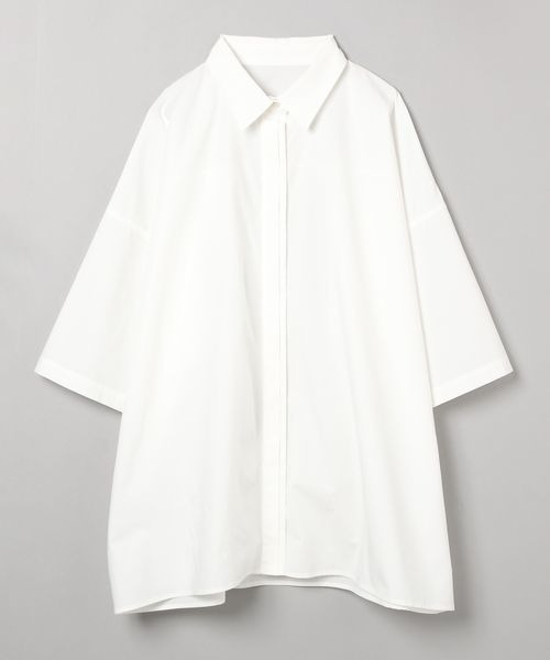 JEANASIS（ジーナシス）の「アソートBOXシャツSS/198848（シャツ/ブラウス・レディース・ホワイト/ブルー系その他/ライラック・FREE）」の2枚目の写真