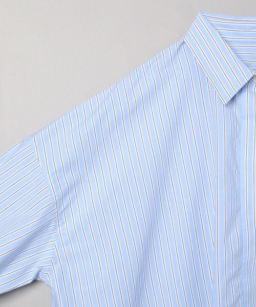 JEANASIS（ジーナシス）の「アソートBOXシャツSS/198848（シャツ/ブラウス・レディース・ホワイト/ブルー系その他/ライラック・FREE）」の6枚目の写真