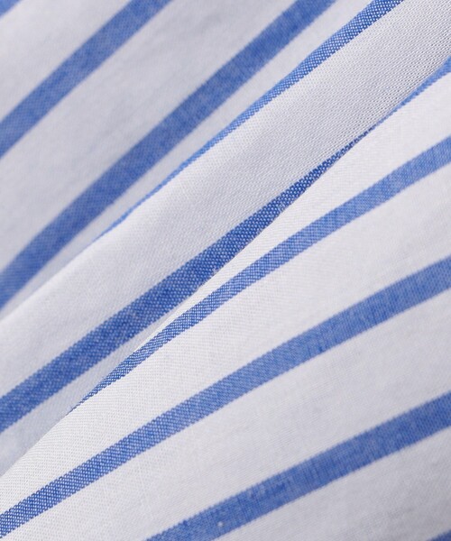 SHIPS（シップス）の「*〈手洗い可能〉60ボイルローン フロント ギャザー フレア ブラウス◆（シャツ/ブラウス・レディース・ホワイト/ネイビー/イエロー/ブルー/ワイン/ブラック・SMALL/MEDIUM）」の18枚目の写真