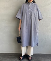 [DANTON/ダントン] コットンポプリン ギンガムチェックシャツワンピース