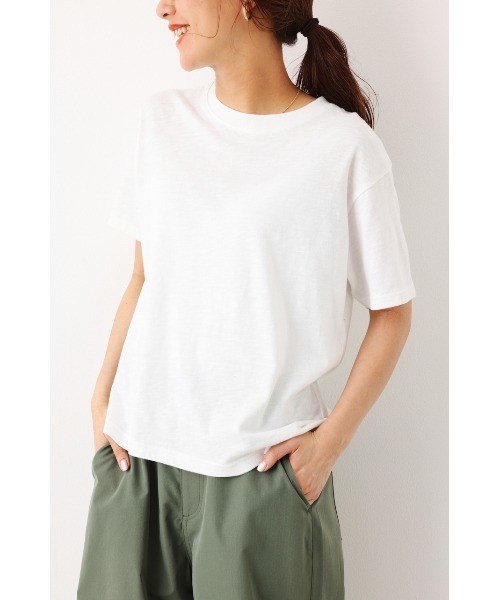 RODEO CROWNS WIDE BOWL(ロデオクラウンズワイドボウル)の「1 point Tシャツ(Tシャツ/カットソー・レディース・ブラック/オフホワイト/ライム・FREE)」の14枚目の写真