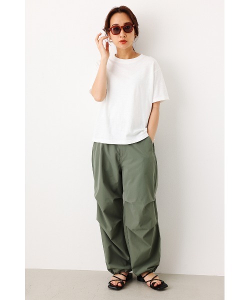 RODEO CROWNS WIDE BOWL(ロデオクラウンズワイドボウル)の「1 point Tシャツ(Tシャツ/カットソー・レディース・ブラック/オフホワイト/ライム・FREE)」の11枚目の写真