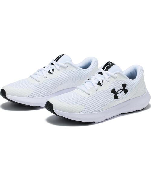 UNDER ARMOUR（アンダーアーマー）の「UAサージ3（ランニング/メンズ）（スニーカー・メンズ・ホワイト・28.5cm/25.5cm/29.0cm/30.0cm/25.0cm/26.0cm/26.5cm/27.0cm/28.0cm/27.5cm）」の5枚目の写真