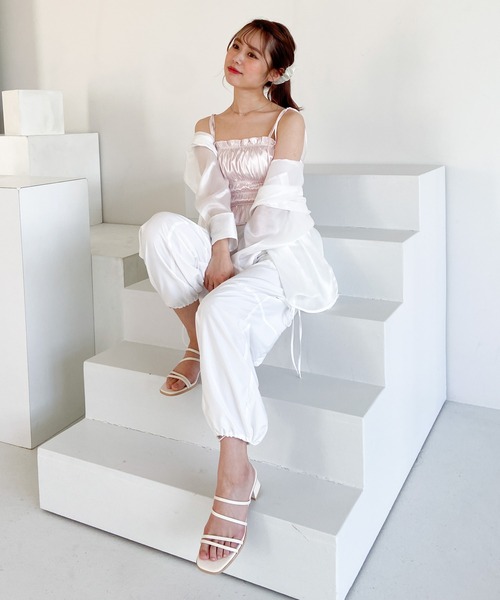 Heather（ヘザー）の「AZATOサイドスリットパンツ 908265（その他