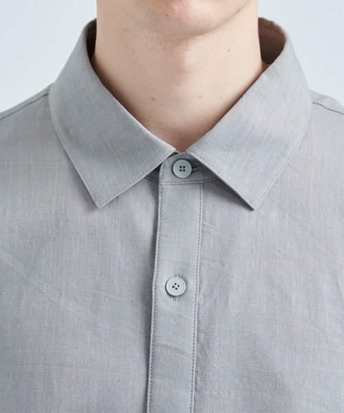 ATON（エイトン）の「【ATON / エイトン】KYOTO TSURIZOME LINEN SHIRT