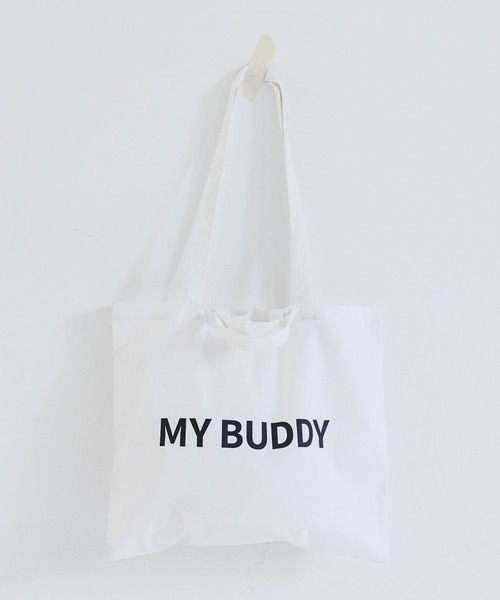 LOWRYS FARM（ローリーズファーム）の「ＭＹＢＵＤＤＹトート＿Ｓ　961325（トートバッグ・キッズ・ブルー/ホワイト/レッド・FREE）」の2枚目の写真