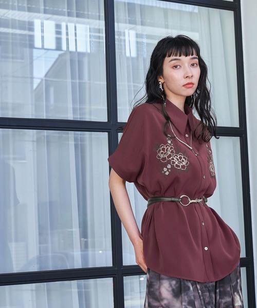 HARE（ハレ）の「トロミシシュウシャツ(HARE)（シャツ/ブラウス）」 - WEAR