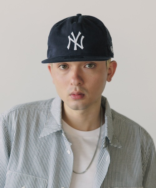 URBAN OUTFITTERS(アーバンアウトフィッターズ)の「NEW ERA/ニューエラ×Urban Outfitters/アーバンアウトフィッターズ 別注 UO GOLFER MLB FW21 9902 キャップ フラット(キャップ・メンズ・グリーン/ダークネイビー/ブラック・FREE)」の5枚目の写真