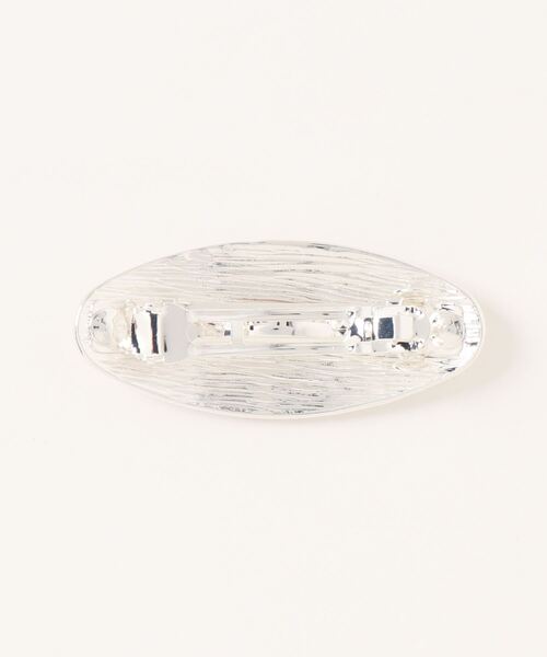 mysty woman（ミスティウーマン）の「マットメタルバレッタＳ 908244（バレッタ/ヘアクリップ・レディース・シルバー/ゴールド・FREE）」の4枚目の写真