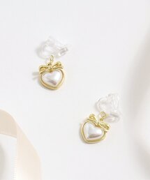 apres les cours（アプレレクール）の「ハートモチーフイヤリング（イヤリング・キッズ）」
