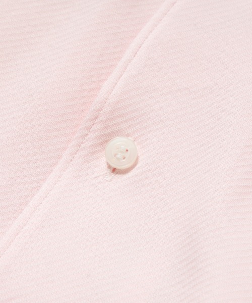 MEN'S BIGI（メンズビギ）の「ハイゲージツイルワンピースカラーボタンダウンドレスシャツ（ビジネスシャツ・メンズ・ピンク/ホワイト/サックスブルー・01/02/03/04）」の6枚目の写真