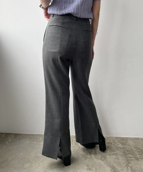 LOWRYS FARM(ローリーズファーム)の「ラナテックフレアパンツ 704173(スラックス・レディース・ブラック/ブラウン/ブラウン系その他・MEDIUM/LARGE)」の16枚目の写真