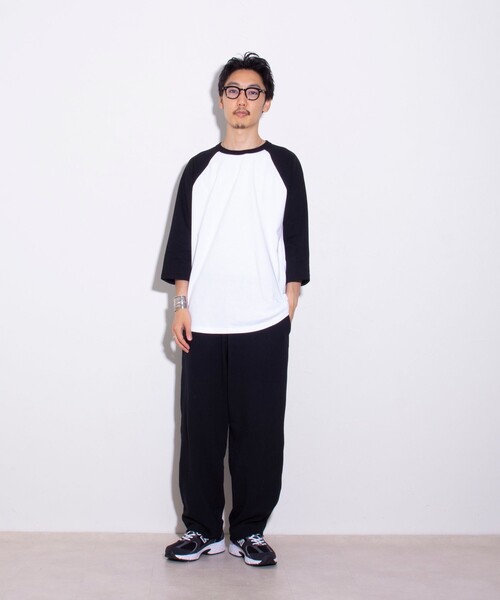 GLOSTER(グロスター)の「【限定展開】【GLOSTER/グロスター】ルーズ ラグラン 7分袖Tシャツ ベーシック(Tシャツ/カットソー・メンズ・グレー/ホワイト系その他2/ホワイト系その他・S/M/L/XL)」の15枚目の写真