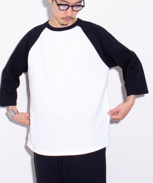 GLOSTER(グロスター)の「【限定展開】【GLOSTER/グロスター】ルーズ ラグラン 7分袖Tシャツ ベーシック(Tシャツ/カットソー・メンズ・グレー/ホワイト系その他2/ホワイト系その他・S/M/L/XL)」の19枚目の写真