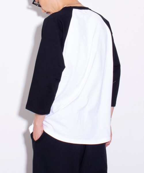 GLOSTER(グロスター)の「【限定展開】【GLOSTER/グロスター】ルーズ ラグラン 7分袖Tシャツ ベーシック(Tシャツ/カットソー・メンズ・グレー/ホワイト系その他2/ホワイト系その他・S/M/L/XL)」の22枚目の写真