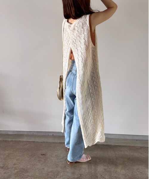 t a r o s u(タロス)の「lace onepiece/レースワンピース(ワンピース・レディース・アイボリー・FREE)」の16枚目の写真