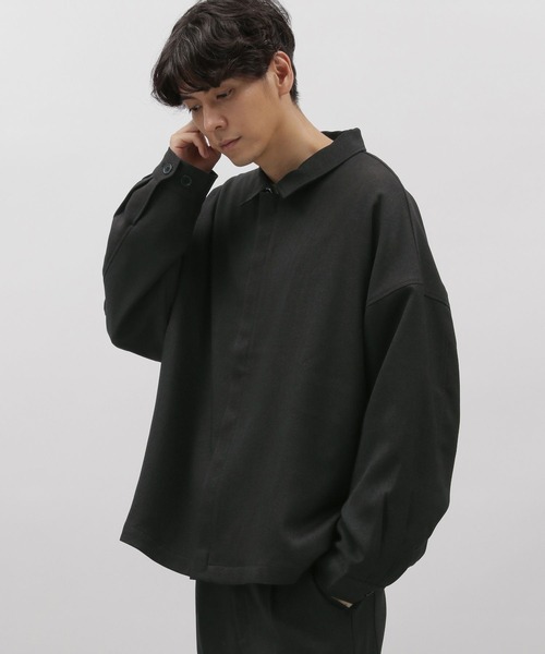 LAKOLE（ラコレ）の「起毛PEバルーンブルゾン / 967931（ブルゾン・メンズ・グリーン/ブラック/ダークブラウン・LARGE/SMALL/MEDIUM）」の5枚目の写真