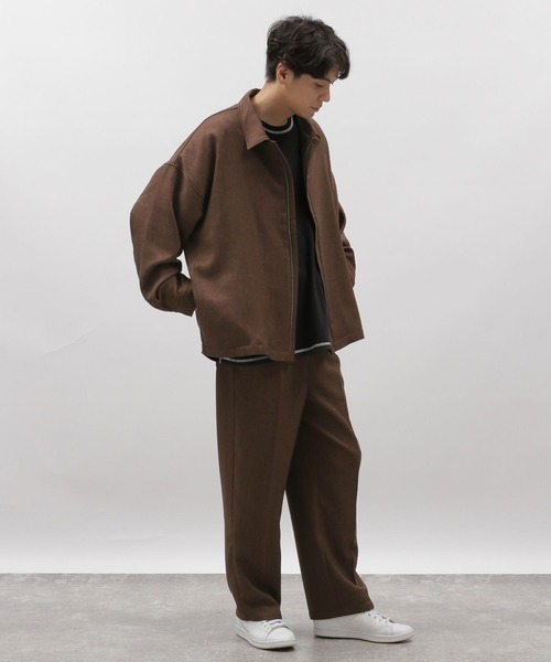 LAKOLE（ラコレ）の「起毛PEバルーンブルゾン / 967931（ブルゾン・メンズ・グリーン/ブラック/ダークブラウン・LARGE/SMALL/MEDIUM）」の6枚目の写真