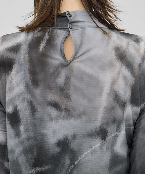 CITY TOKYO（シティトウキョウ）の「【手洗い可能】【伸縮性】パリランドスケープシアートップス【A＋TOKYO / エープラストウキョウ】（Tシャツ/カットソー・レディース・ブラック/ブルー/グリーン・FREE）」の21枚目の写真