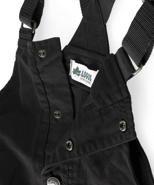 BRANSHES(ブランシェス)の「【LOGOS/ロゴス】 branshes限定:ツイルオーバーオール(サロペット/オーバーオール・キッズ・ブラック/ベージュ・130/140/110/120/150/100)」の12枚目の写真